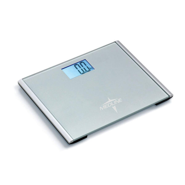 Medline Step-On Digital Bathroom Scale - MDR440FD - 1 Each - MDL-MDR440FD