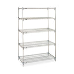 Intermetro Super Adjustable Chrome Shelves - 5A547C - 1 Each - MDL-MDR5A547C