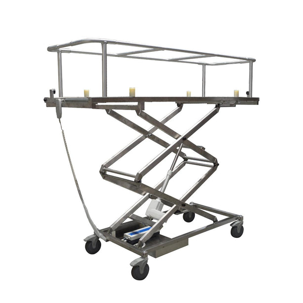 MORTECH MANUFACTURING Cadaver Carrier with Double Scissor Lift 600040-DS 1 Each - MDL-MDR600040DS