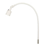 DAZOR Halogen 20W Pivot Base Light with Flex Arm 6004A-SW 1 Each - MDL-MDR6004ASW
