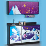 Clinton Industries Inc Complete Fun Series Cabinets - MDR6131BW