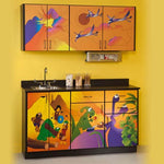 Clinton Industries Inc Complete Fun Series Cabinets - MDR6134BW