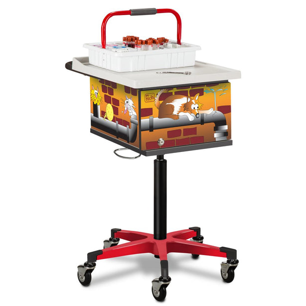 Clinton Industries Pediatric Phlebotomy Carts - 67237 - 1 Each - MDL-MDR67237