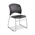 Safco 6804LT Reve Guest Chair with Sled Base, Latte - MDL-MDR6804LT - 1 Each