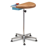Clinton Industries Padded Phlebotomy Stationary Stand, Vinyl - 6940 - 1 Each