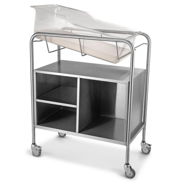 Novum Medical Products Stainless Steel Bassinets NB-SSXOC - 1.0 Each - MDL-MDR907286