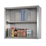 TARRISON PRODUCTS LTD Open Front Stainless Steel Wall Cabinets CO1430W 1 Each - MDL-MDRCO1430W
