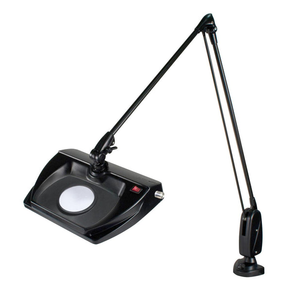 DAZOR LED Clamp Base Magnifier Lights L1508R-16-BK 1 Each-MDL-MDRL1508R16B