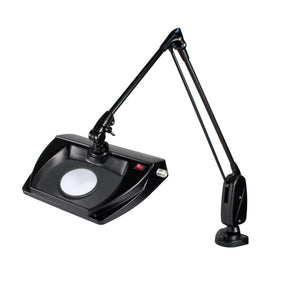 DAZOR LED Clamp Base Magnifier Lights L1509R-16-BK 1 Each-MDL-MDRL1509R16B
