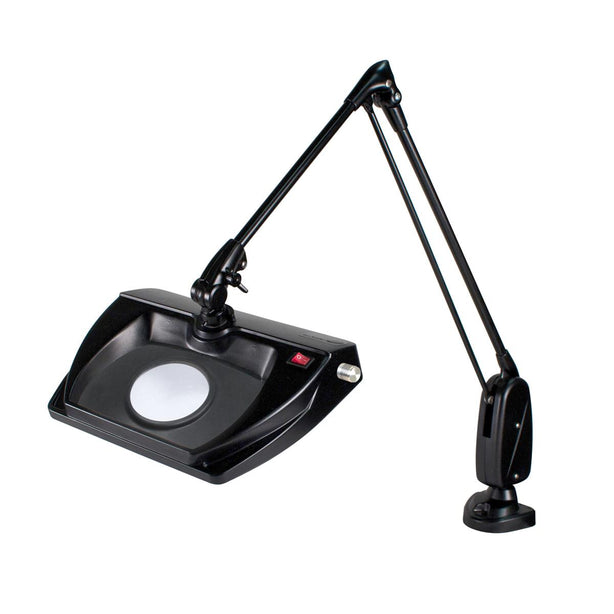 DAZOR LED Clamp Base Magnifier Lights L1509R-16-BK 1 Each-MDL-MDRL1509R16B