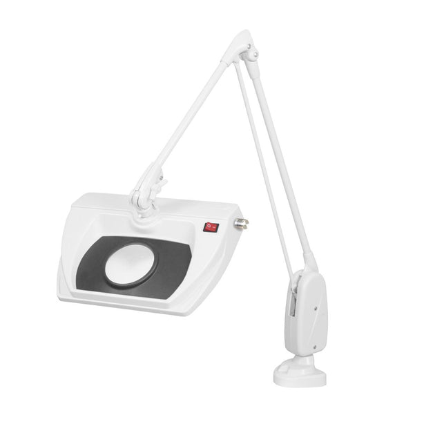 DAZOR LED Clamp Base Magnifier Lights L1509R-16-WH 1 Each-MDL-MDRL1509R16W