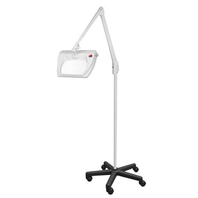 Dazor Stretchview Desk Base Magnifier LMR710-WH - 1.0 Each