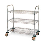 Intermetro Ind Corp Intermetro MW 3 Shelf Utility Carts - MDRMW704