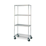 Intermetro Ind Corp Intermetro Wire Stem Caster Carts N566EC - 1.0 Each