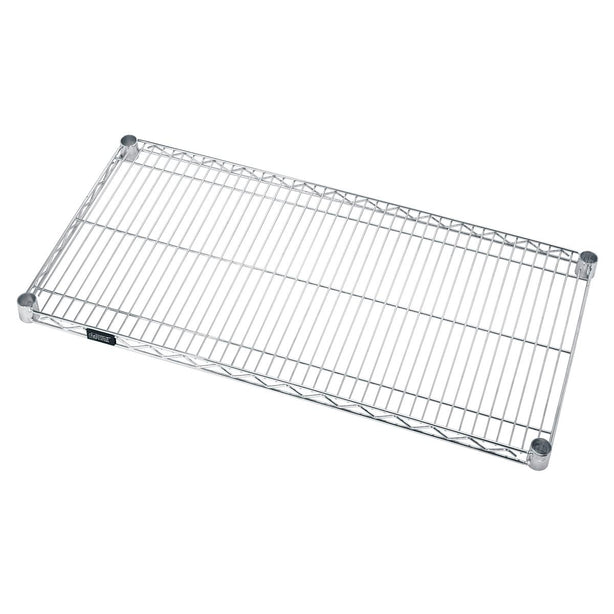 Quantum Storage Systems Shelves 12" x 48" Stainless Steel Wire Shelf - MDRQ1248S
