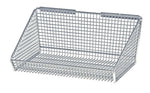 Quantum Storage Systems Cart Hanging Basket, Chrome, 17 7/8" x 18" x 7-1/2" - MDRQ1617HBC