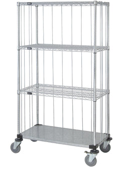 4-Shelf Enclosed Carts - M1836CG46RE - 1 Each - MDL-MDRQ1836CG46R