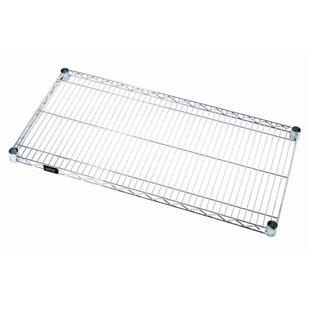 Quantum Storage Systems Shelves 21" x 72" Chrome Wire Shelf - MDRQ2172C