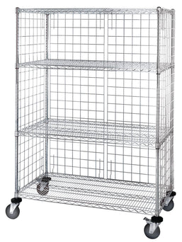 Quantum Three-Sided Enclosure Carts - M2436C46E - 1 Each - MDL-MDRQ2436C46E