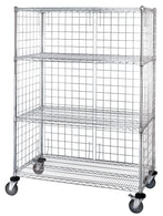 Quantum Three-Sided Enclosure Carts - M2448C46E - 1 Each - MDL-MDRQ2448C46E
