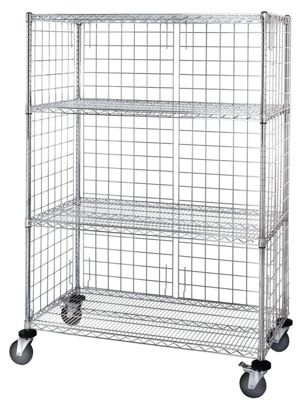 Quantum Three-Sided Enclosure Carts - M2448C46E - 1 Each - MDL-MDRQ2448C46E
