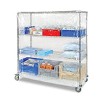 QUANTUM STORAGE SYSTEMS Quantum Storage Cart Covers CC246063CVZ 1 Each - MDL-MDRQ246063CVZ