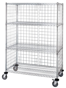 Quantum Three-Sided Enclosure Carts - M2460C46E - 1 Each - MDL-MDRQ2460C46E