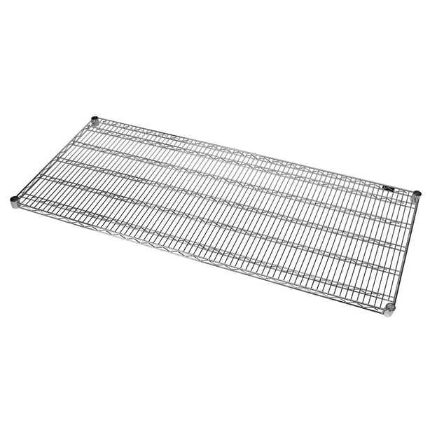 Heavy-Duty Chrome Wire Shelves - 2472CHD - 1 Each - MDL-MDRQ2472CHD