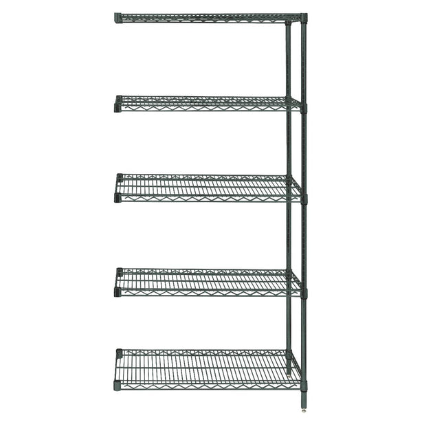 Quantum Storage Systems Proform Add-On Kits with 5 Shelves and 2 Posts AD63-3060P-5 1.0 Each-MDL-MDRQA633060P5