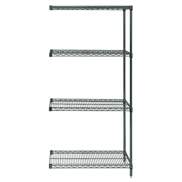 QUANTUM STORAGE SYSTEMS Proform Add-On Kits with 4 Shelves and 2 Posts AD86-1260P 1 Each - MDL-MDRQAD861260P