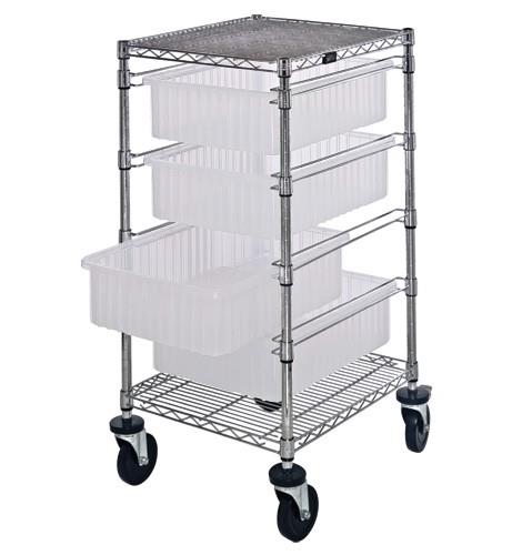 Quantum Storage Systems Bin Carts BC212434M1CL - 1.0 Each