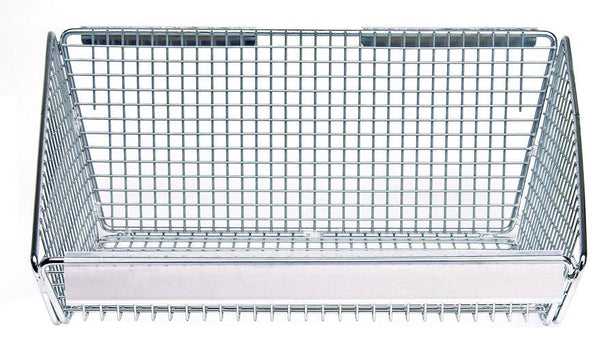 Quantum Storage Systems Wire Basket Label Holders BLH32C 1.0 Each-MDL-MDRQBLH32C