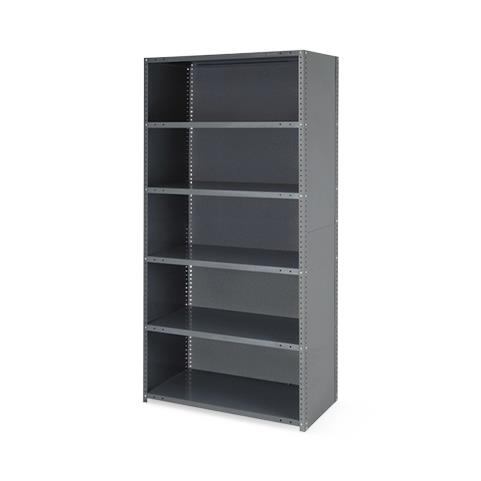 Quantum Storage Systems Closed Steel Storage Rack CL75-1836-5 - 1.0 Each - MDL-MDRQCL7518365
