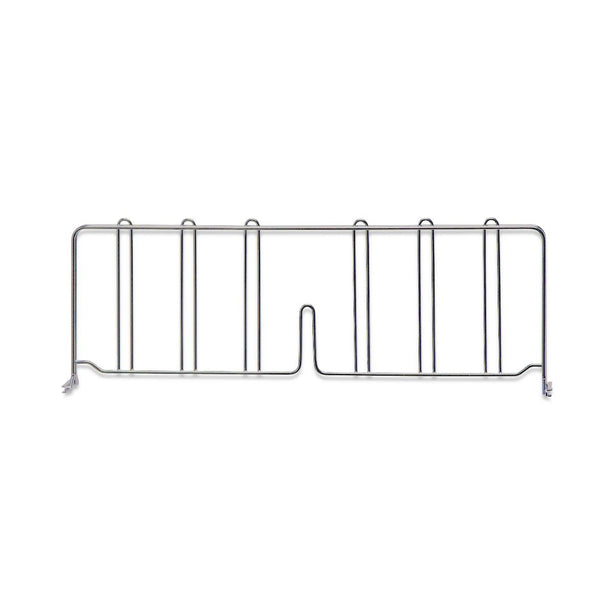 Quantum Storage Systems Wire Stainless Steel Shelf Divider, 24" x 8" - MDRQDIV24S