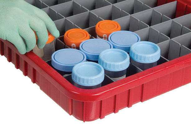 QUANTUM STORAGE SYSTEMS Short Dividers for Dividable Grid Containers DS93080 6 Each - MDL-MDRQDS93080