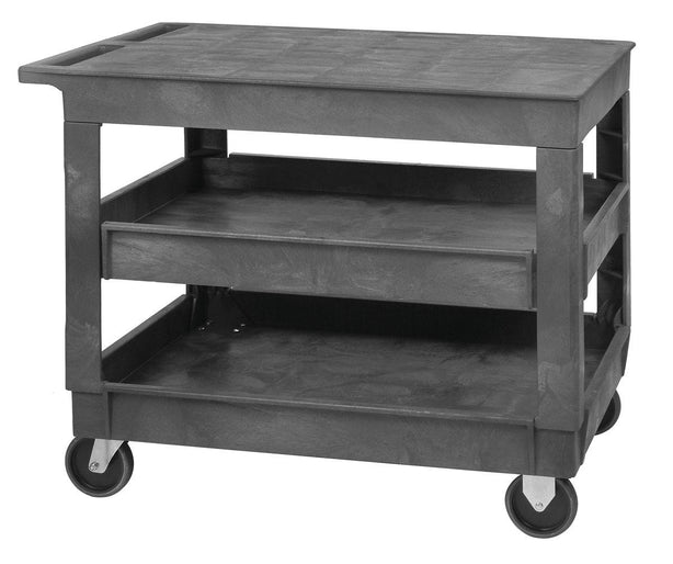 Quantum Storage Systems Polymer Utility Cart with Flat Top PC402633 - 1.0 Each - MDL-MDRQFT4026332