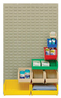 Quantum Storage Systems Quantum Storage Steel Wall Mounted Louvered Panels - MDRQLP3661