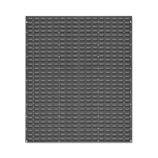 Quantum Storage Systems Steel Wall Mounted Ultra Hanging Louvered Panel, White, 48"L x 61"H - MDRQLP4861WH
