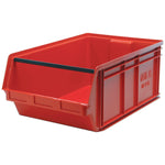 QUANTUM STORAGE SYSTEMS Magnum Bins QMS743 RED 1 Each-MDL-MDRQMS743RD