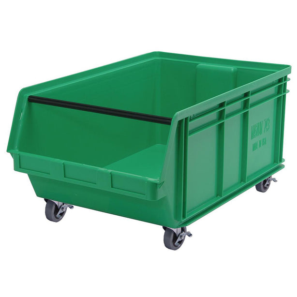 Mobile Magnum Bins - QMS843MOB GREEN - 1 Each - MDL-MDRQMS843MOGN