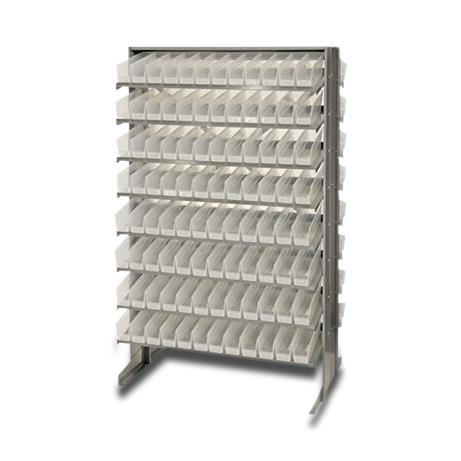 QUANTUM STORAGE SYSTEMS Clear-View Shelf Bin Shelving Systems QPRD-100CL 1 Each - MDL-MDRQPRD100CL