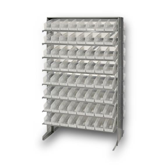 QUANTUM STORAGE SYSTEMS Clear-View Shelf Bin Shelving Systems QPRD-101CL 1 Each - MDL-MDRQPRD101CL