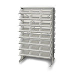 QUANTUM STORAGE SYSTEMS Clear-View Shelf Bin Shelving Systems QPRD-109CL 1 Each - MDL-MDRQPRD109CL