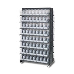QUANTUM STORAGE SYSTEMS Clear-View Shelf Bin Shelving Systems QPRD-201CL 1 Each - MDL-MDRQPRD201CL