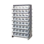 QUANTUM STORAGE SYSTEMS Clear-View Shelf Bin Shelving Systems QPRD-202CL 1 Each - MDL-MDRQPRD202CL