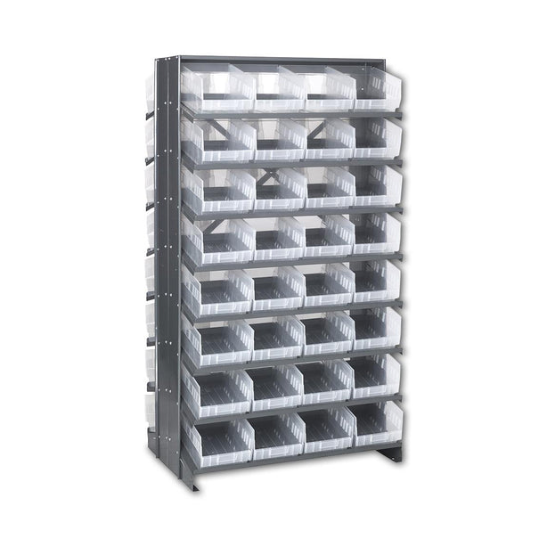 QUANTUM STORAGE SYSTEMS Clear-View Shelf Bin Shelving Systems QPRD-207CL 1 Each - MDL-MDRQPRD207CL