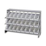 QUANTUM STORAGE SYSTEMS Clear-View Shelf Bin Shelving Systems QPRHA-101CL 1 Each - MDL-MDRQPRHA101CL