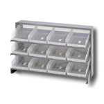 QUANTUM STORAGE SYSTEMS Clear-View Shelf Bin Shelving Systems QPRHA-107CL 1 Each - MDL-MDRQPRHA107CL