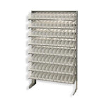 QUANTUM STORAGE SYSTEMS Clear-View Shelf Bin Shelving Systems QPRS-100CL 1 Each - MDL-MDRQPRS100CL