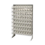 QUANTUM STORAGE SYSTEMS Clear-View Shelf Bin Shelving Systems QPRS-101CL 1 Each - MDL-MDRQPRS101CL